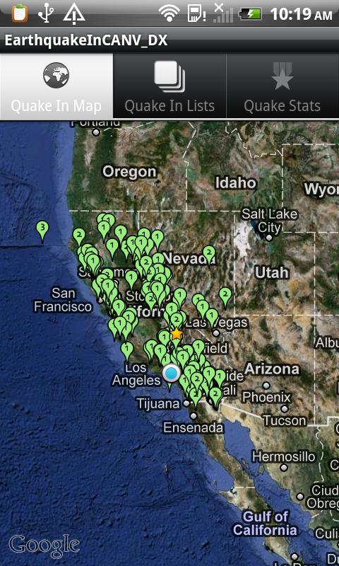 Earthquake CA/NV AD  Free 3.7