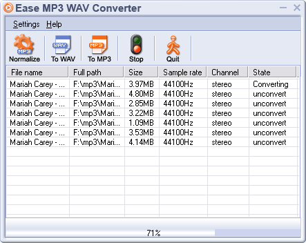 Ease MP3 WAV Converter 2.60