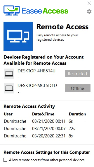 Easee Access 8.9.41.10583