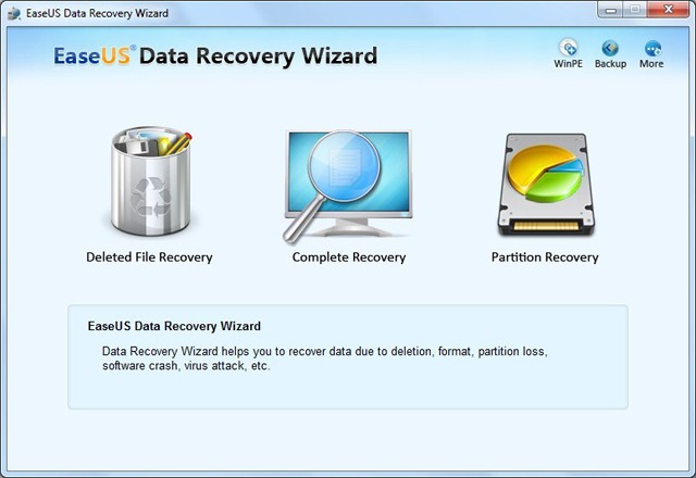 EaseUS Data Recovery Wizard 6.1