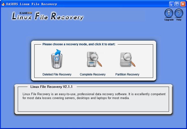 EASEUS Linux File Recovery 2.1.1
