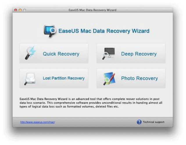 EaseUS Mac Data Recovery Wizard 5.6.1