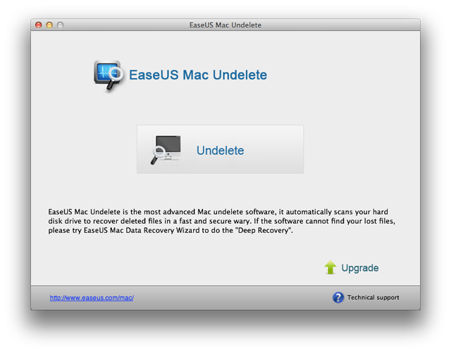 EaseUS Mac Undelete 5.5.1