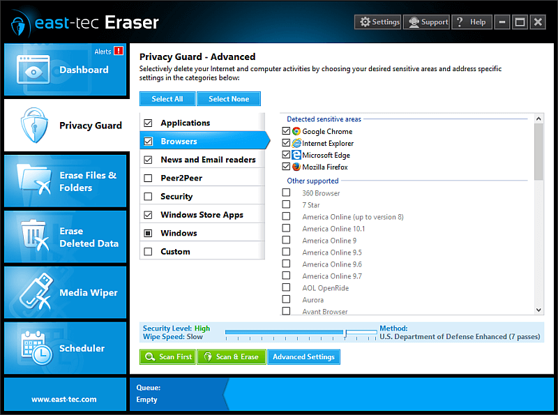 east-tec Eraser 12.6