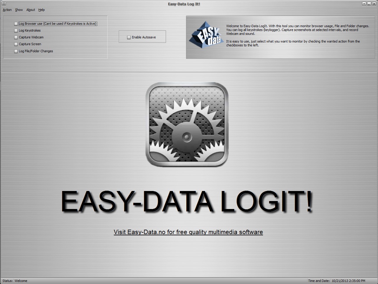 Easy-Data LogIt 1.0