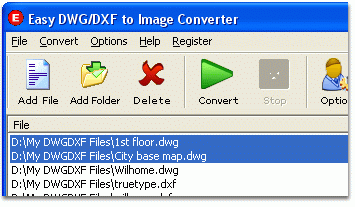 Easy DWG/DXF to Image Converter 2.1.0