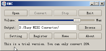 Easy Midi Convertor 1.8.0.0