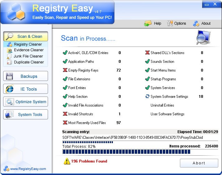 EASY REGISTRY REPAIR 2012.05.1