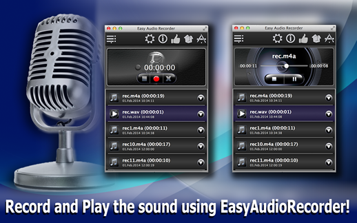 EasyAudioRecorder 1.2