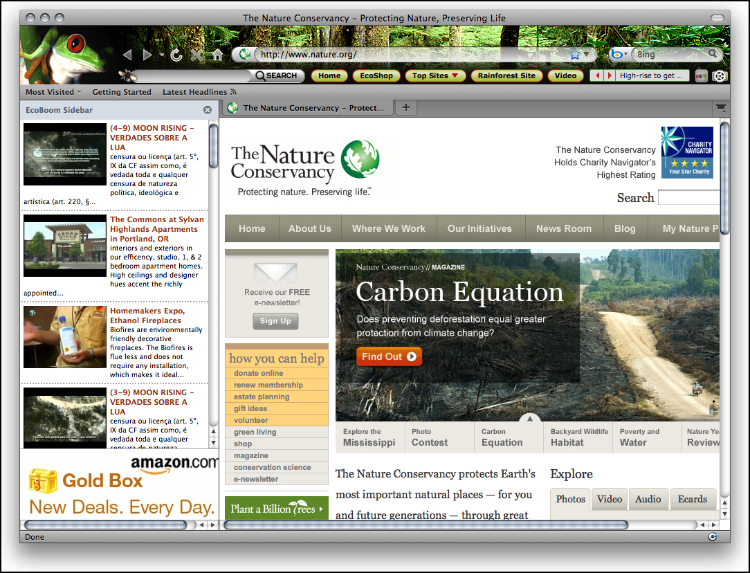 ECO Green Nature Theme for Firefox 1.0