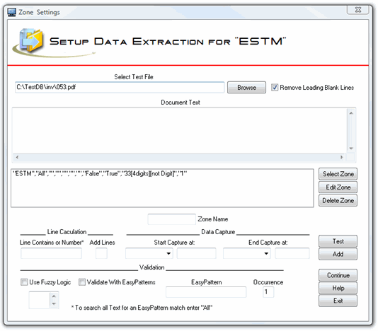 eDoc PDF Data Extractor 1.0