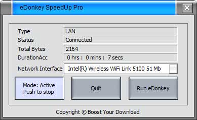 eDonkey SpeedUp Pro 2.9.0