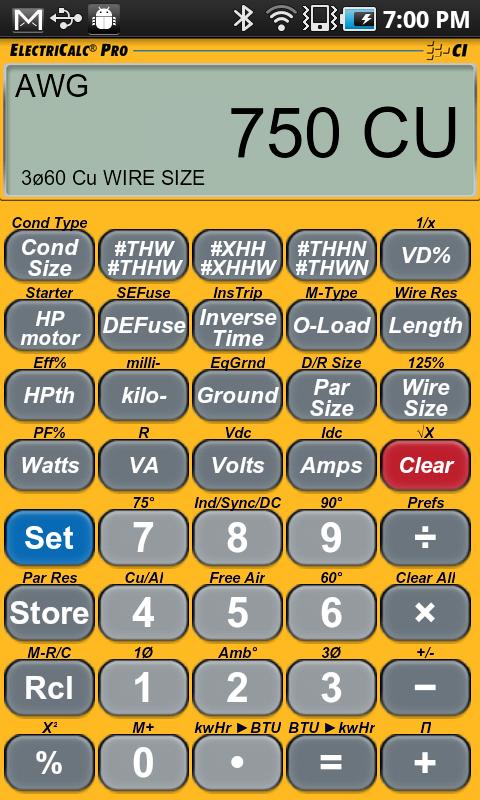 ElectriCalc Pro Calculator 1.0.6