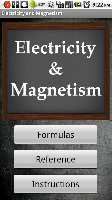 Electricity & Magnetism 1.0