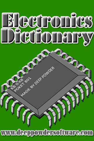 Electronics Dictionary 1.0