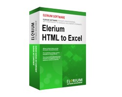 Elerium HTML to Excel .NET 1.7