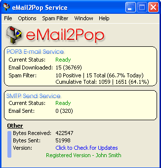 eMail2Pop 3.31b 