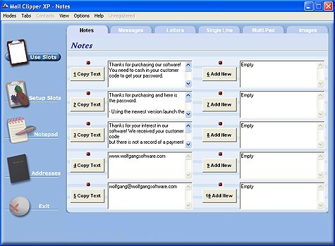 eMail Clipper Clipboard Utility 2.1