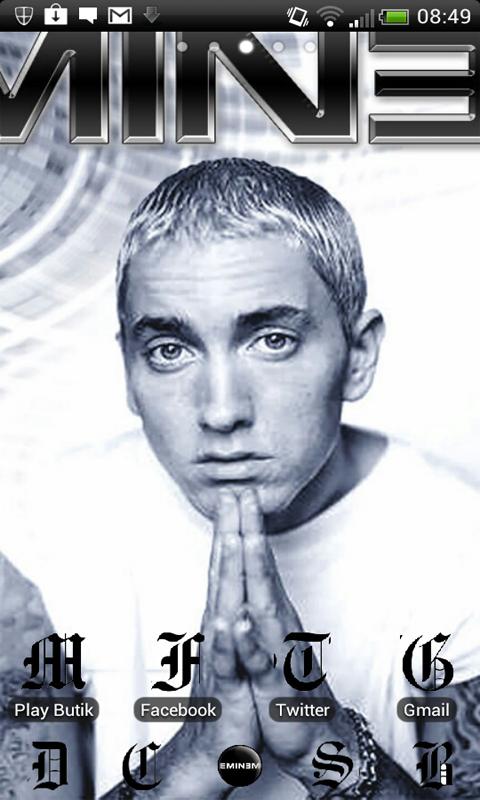 Eminem theme for Go Launcher 1.0