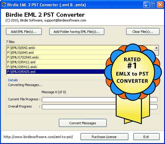 EML Emails to PST File Converter 5.8
