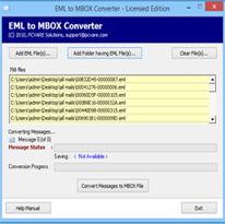 EML to MBOX Converter 2.01