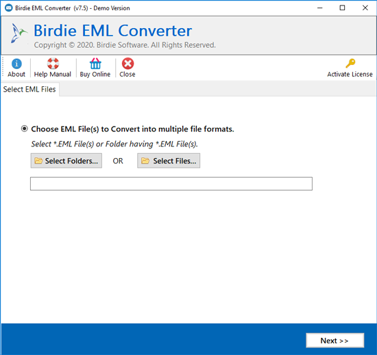 EML to PDF Converter 7.5