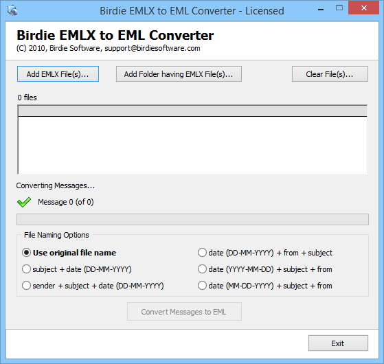 EMLX to EML Converter 3.2