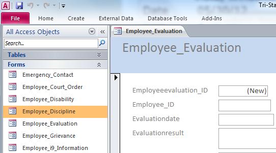 Employee Database Pro 1.5