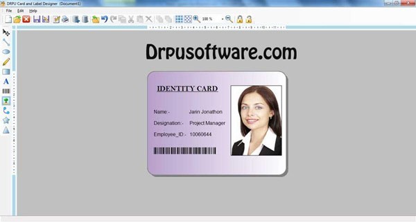 Employee ID Card Designer 8.2.0.1