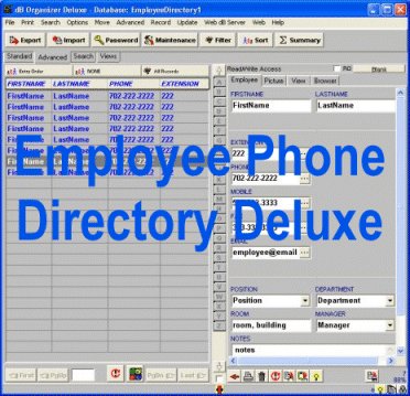 Employee Phone Directory Deluxe 3.9