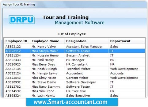 Employee Tour Planner Software 4.0.1.5