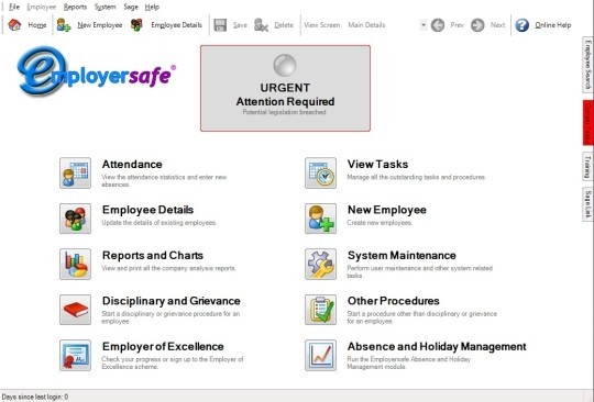 Employersafe HR Software 6.3