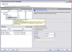 EMS Data Generator for PostgreSQL 3.0