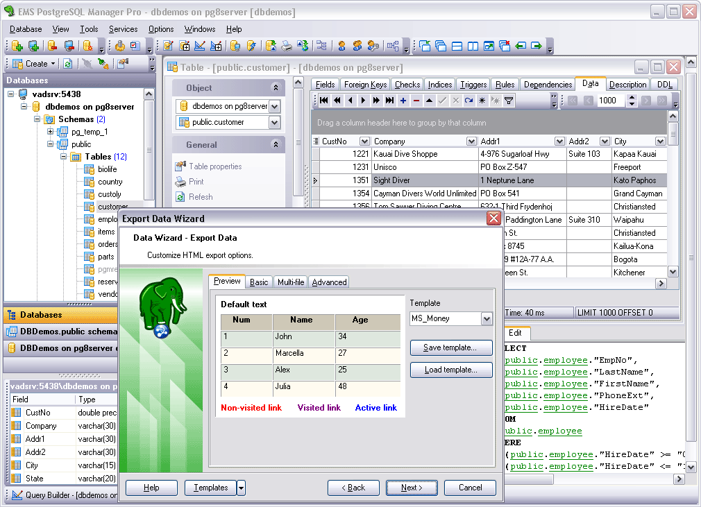 EMS SQL Manager 2005 for PostgreSQL 3.6