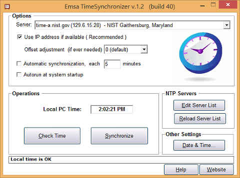 Emsa Time Synchronizer 1.2.40