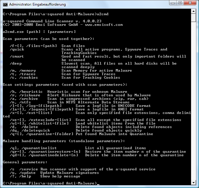 Emsisoft Commandline Scanner 5.1.0.4