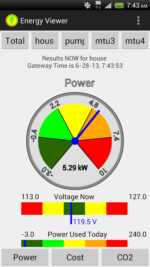 EnergyViewer for TED5000® 1.2.14