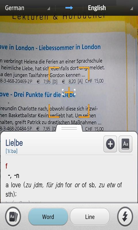 English->German Dictionary 1.0.10