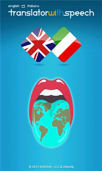 English-Italian Translator With Speech 2.1.1.0