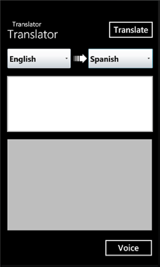 English Spanish Translator 1.0.0.0