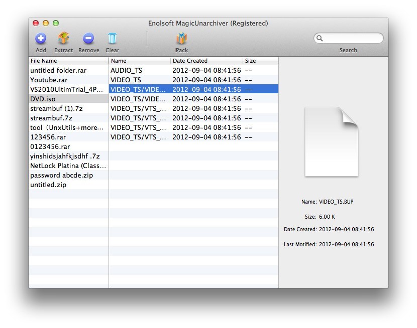Enolsoft MagicUnarchiver for Mac 2.0.0