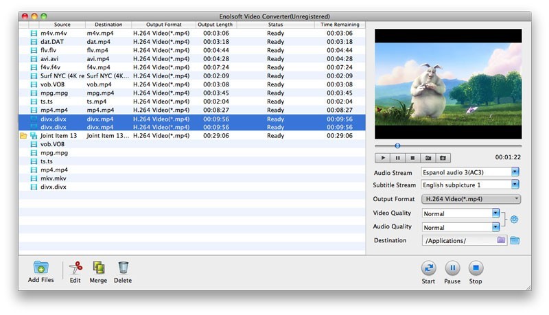 Enolsoft Video Converter for Mac 3.8.0