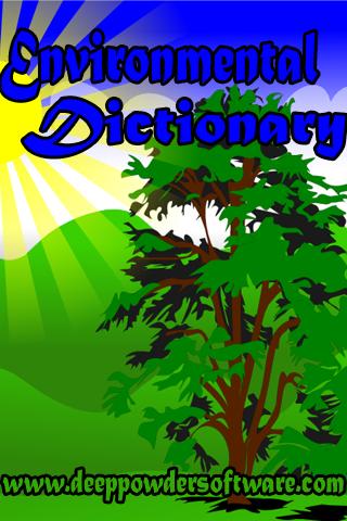 Environmental Dictionary 1.0