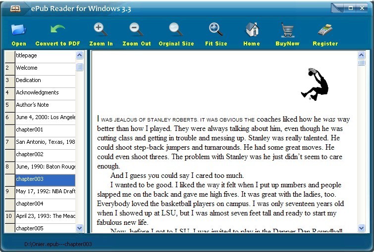 Epub Reader for Windows 3.4