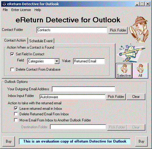 eReturn Detective for Outlook 2.1.1