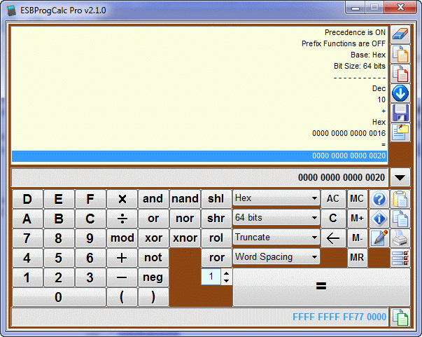 ESBProgCalc Pro - Programmers Calculator 2.1.0