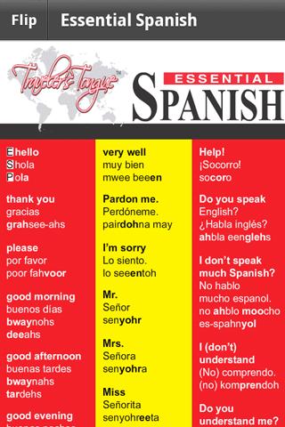 Essential Spanish 1.0