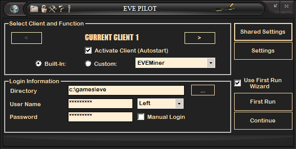 EVE Online Bot - EVE Pilot 3.1.1