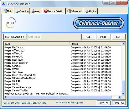 Evidence Blaster 2010