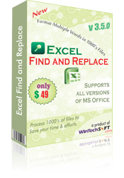 Excel Find and Replace 3.5.0